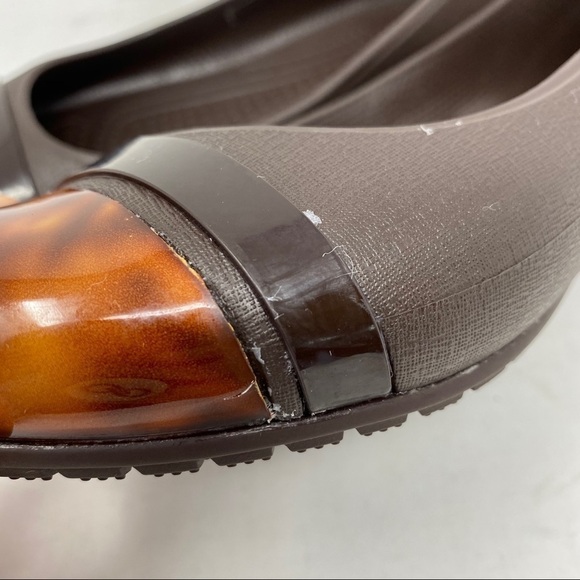 Crocs Cap Toe Tortoise Ballet Flat - Picture 4 of 8